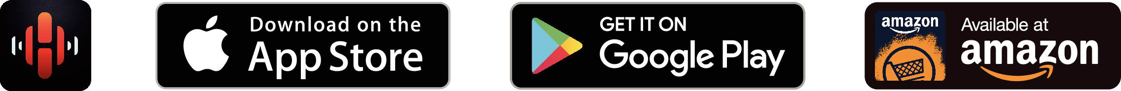 Logo HEOS App Google amazon